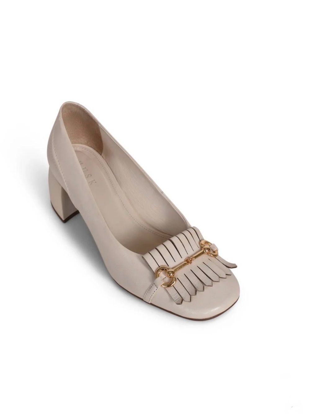 Husk Moss Pump in Chalk Sz 39